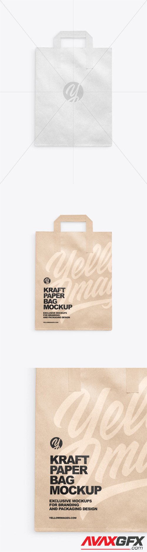 Kraft Paper Bag Mockup 85338 TIF