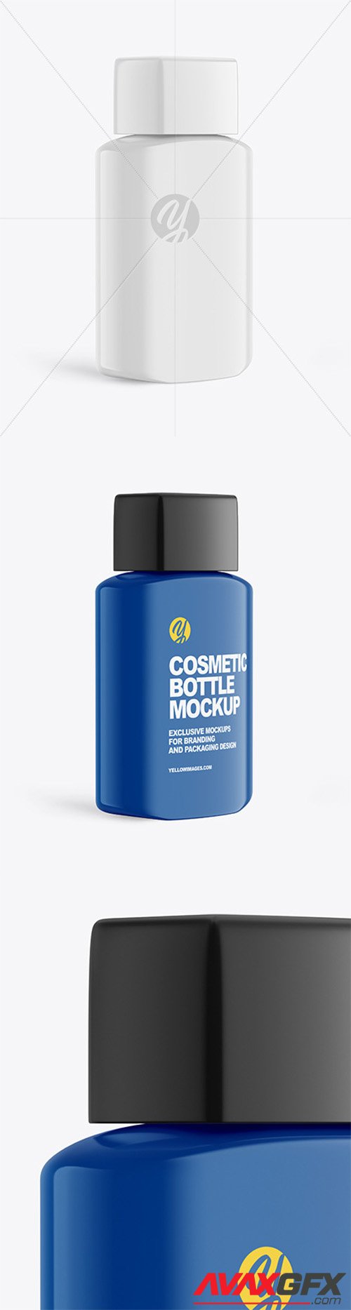 Glossy Cosmetic Bottle Mockup 84878 TIF