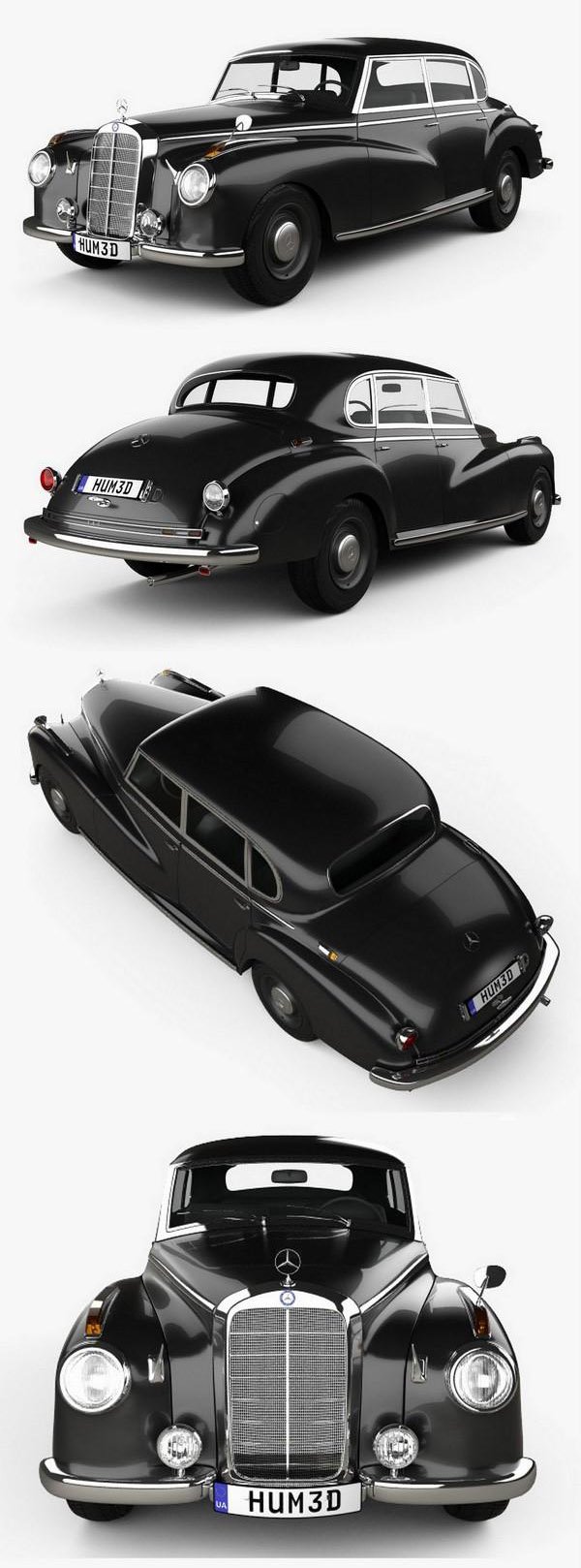 Mercedes-Benz 300 W186 Limousine 1951