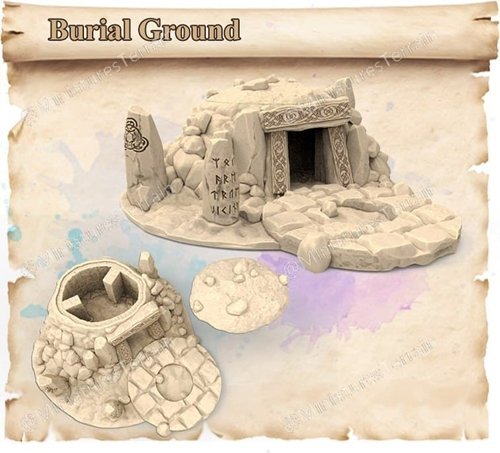 Burial Ground – 3D Printable STL