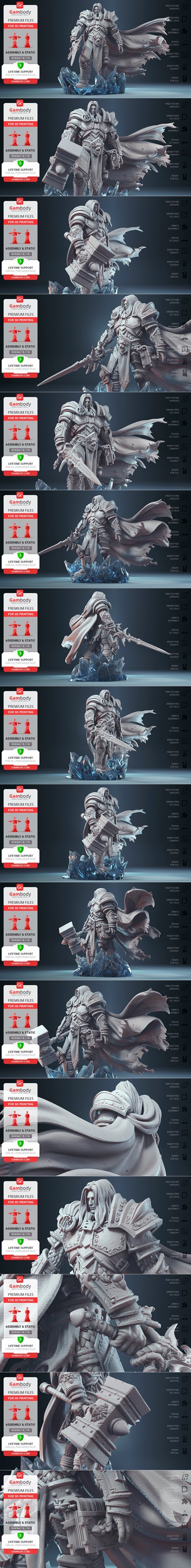 Arthas – 3D Printable STL