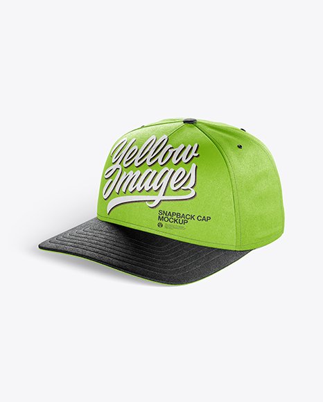 Snapback Cap Mockup 35821