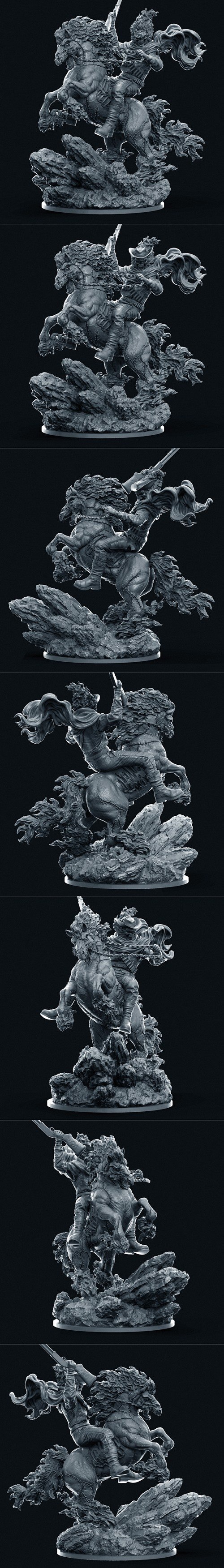 Ghost Rider – 3D Printable STL