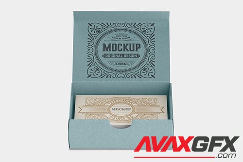 Box Card mockup PXYMFEM