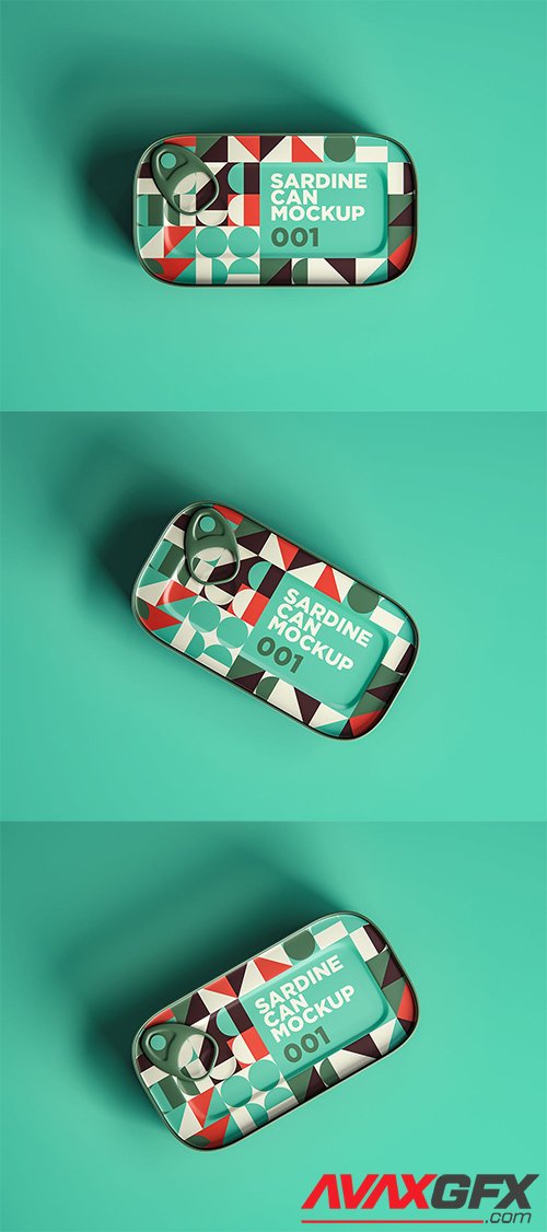 Sardine Can Mockup 001 4E4N2GH