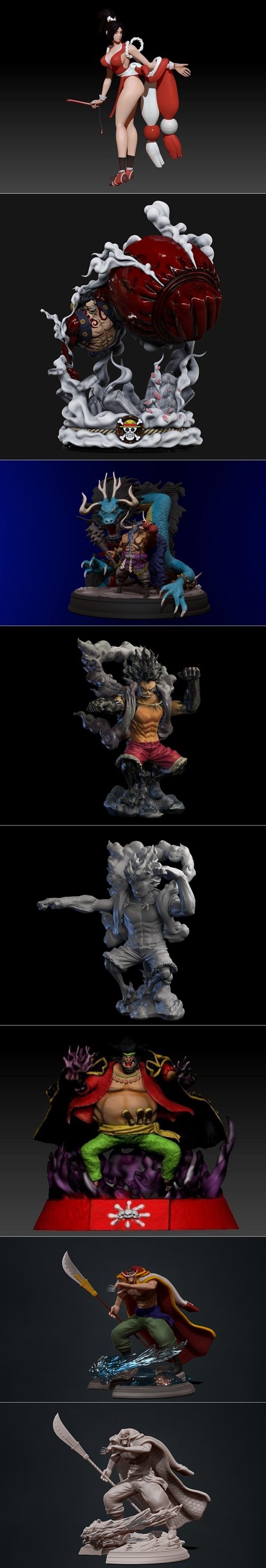 One Piece – 3D Printable STL