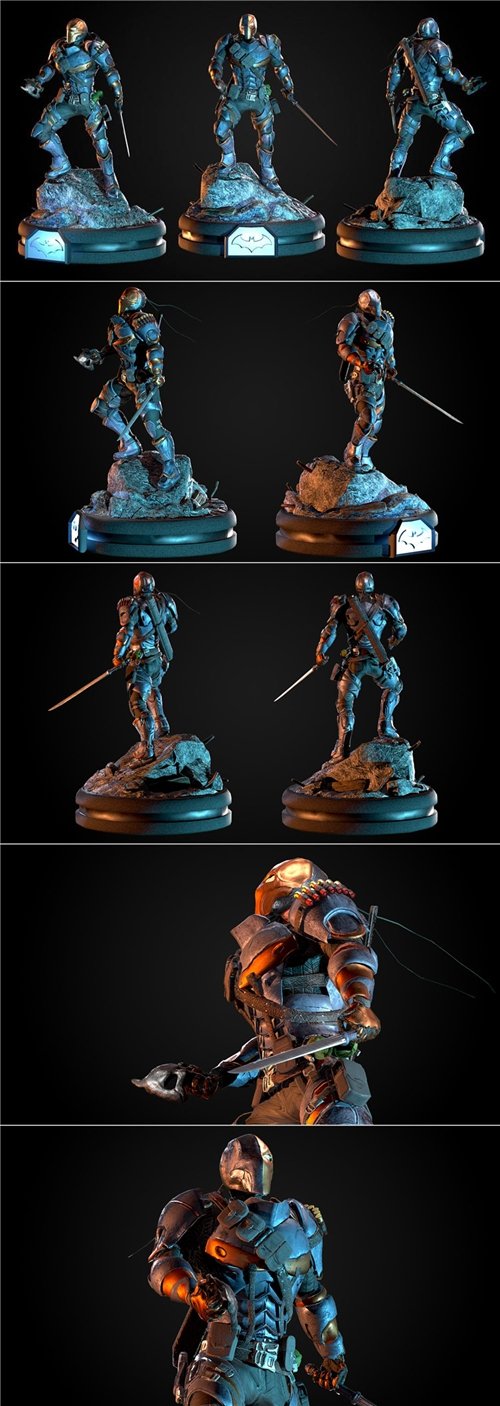 Deathstroke – 3D Printable STL