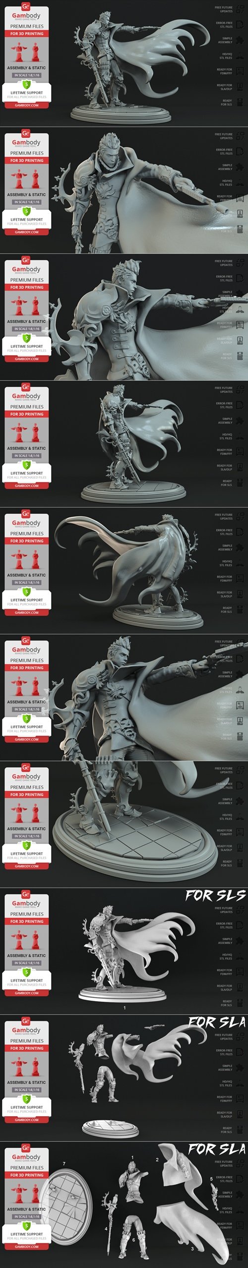 Devil Hunter – 3D Printable STL