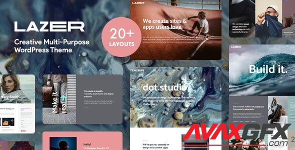 ThemeForest - Lazer v1.0 - Creative Multi-Purpose WordPress Theme - 31601185