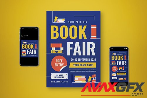 Book Fair Flyer Set ZVEV7CL