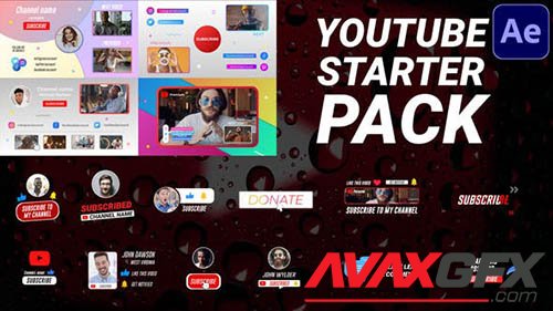 Youtube Starter Pack | After Effects 33288700
