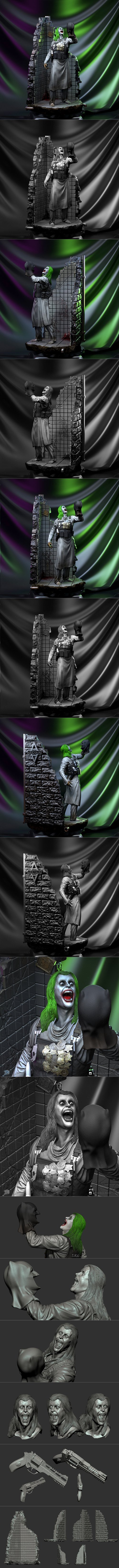 Joker Jared Leto – 3D Printable STL
