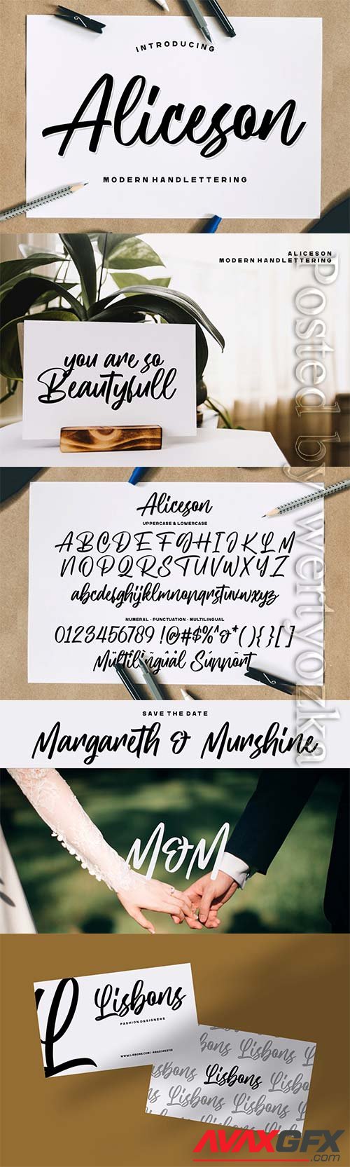 Aliceson – Modern Handlettering