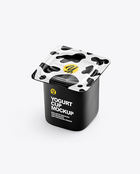 Yogurt Cup Mockup 87052