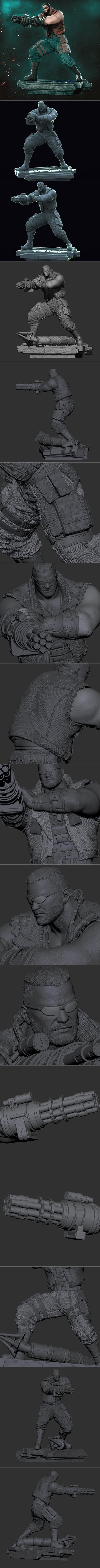 Barret – 3D Printable STL