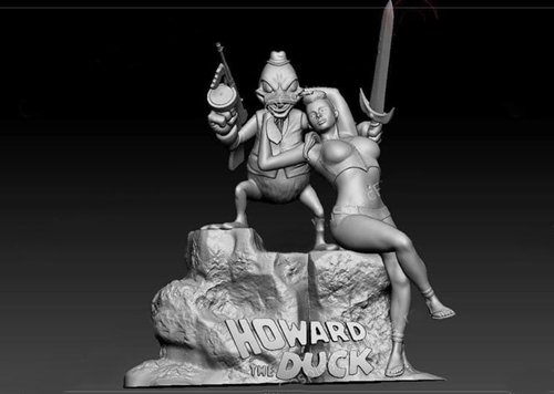 Howard the Duck – 3D Printable STL