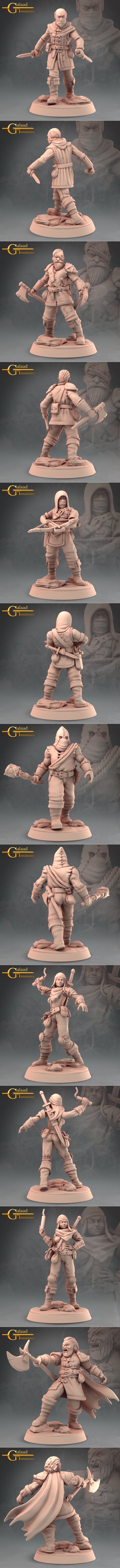 Into The Woods - Bandits – 3D Printable STL