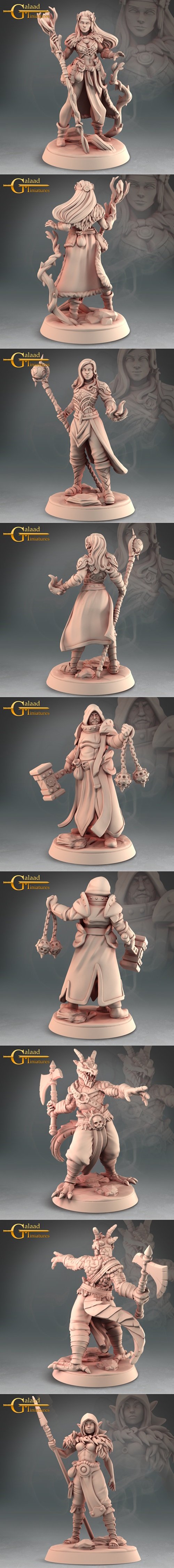 Into The Woods - Heroes – 3D Printable STL