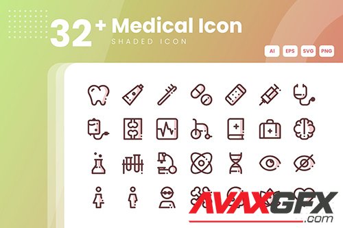 32+ Medical Icon Collection PB8LJK7