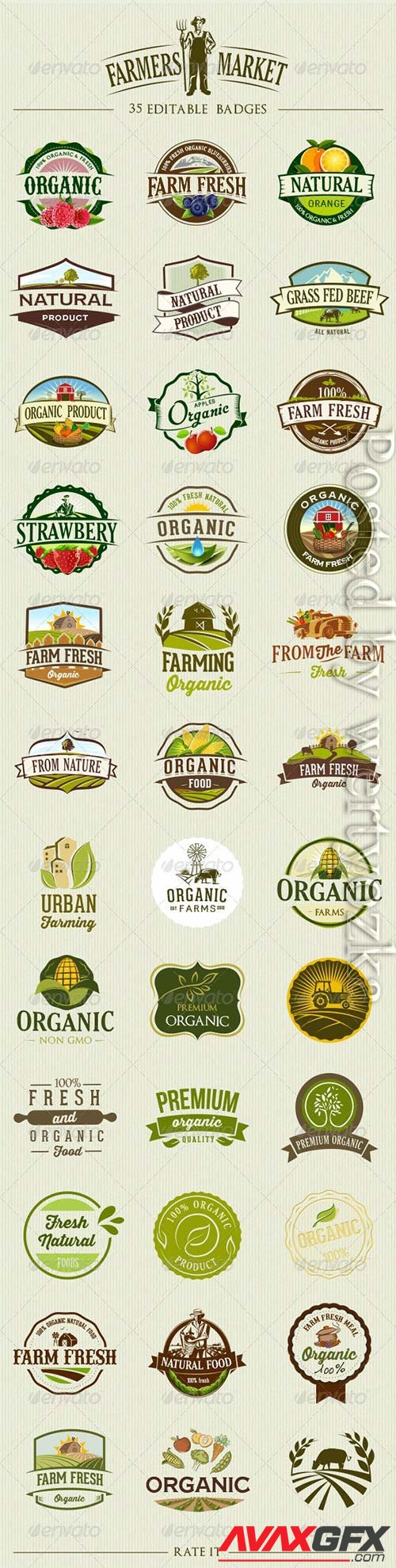 35 Organic Food Labels and Badges 8166879