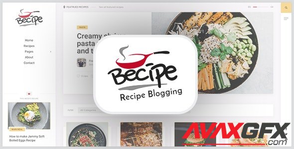 ThemeForest - Becipe v1.3 - Recipe Blogging WordPress Theme - 29029917