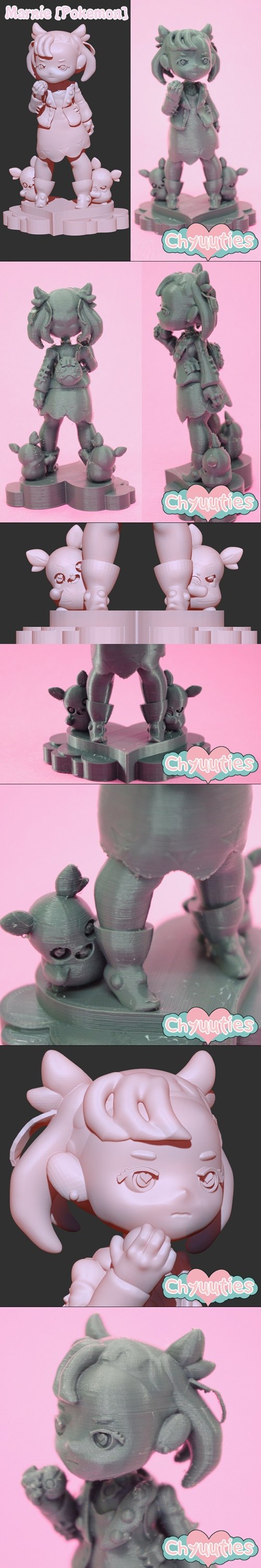 Marnie from Pokemon – 3D Printable STL