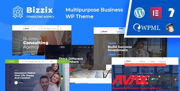 ThemeForest - Bizzix v1.0 - Multipurpose Business WordPress Theme (Update 3 June 21) - 25361824