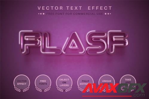 Flash - editable text effect - 6364564