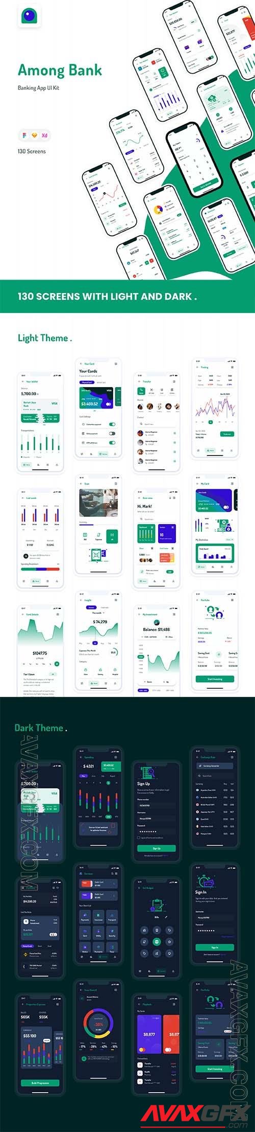 Among Bank - Banking App UI Kit