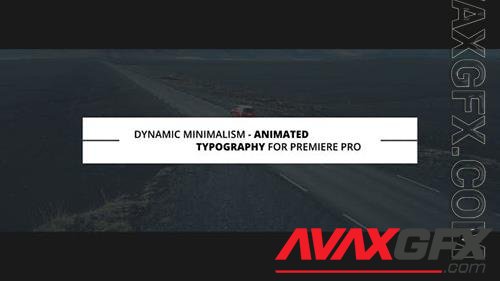 Dynamic Minimalism | Animated Titles for Premiere Pro 23340889 (VideoHive)