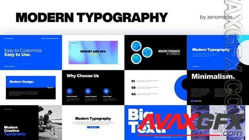 Modern Typography for Premiere Pro 33263442 (VideoHive)