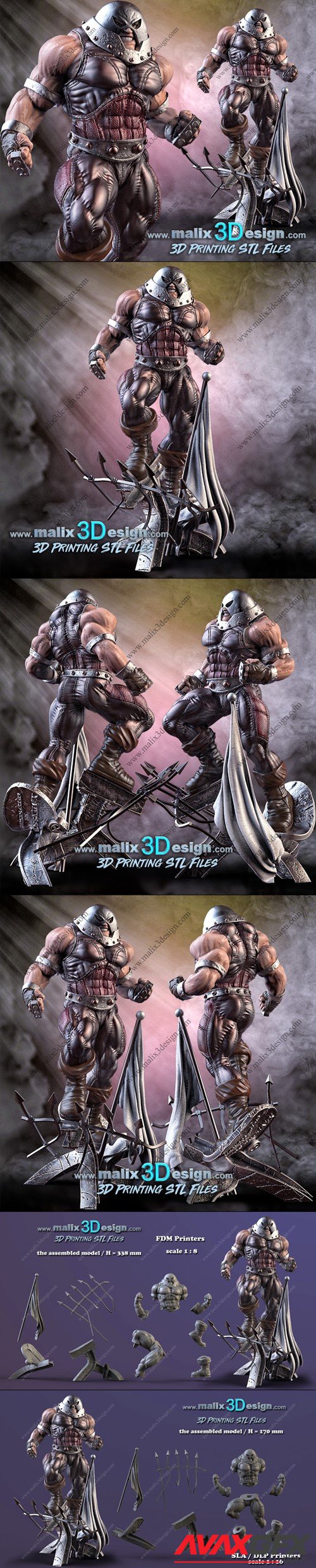 Juggernaut (X-Men) – 3D Printable STL