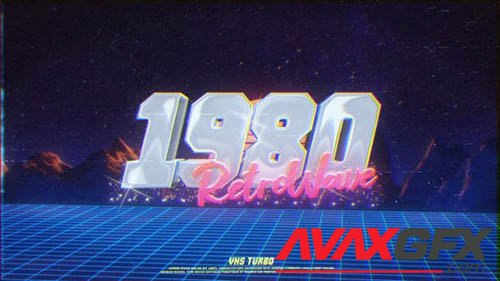 Retro Wave City Logo 24937810 (VideoHive)