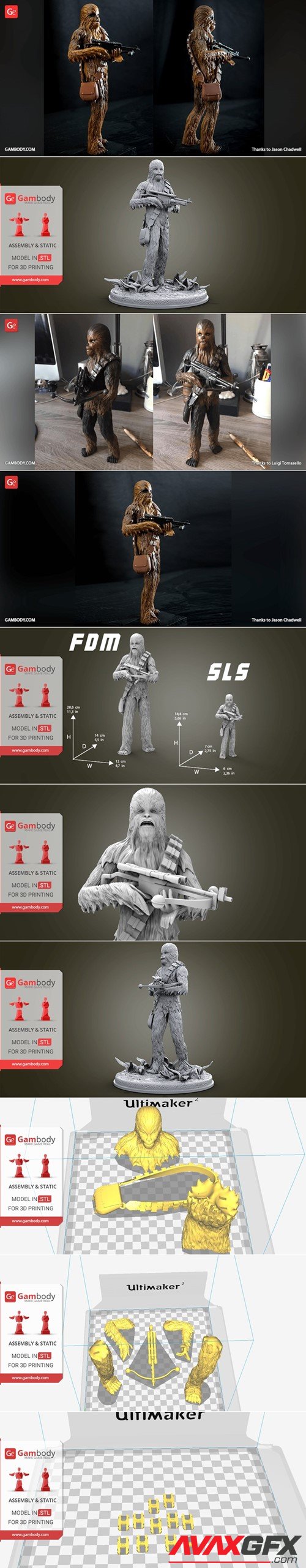 Chewbacca – 3D Printable STL