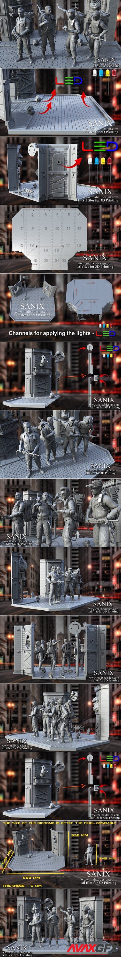 Ghostbusters 4 Heroes – 3D Printable STL