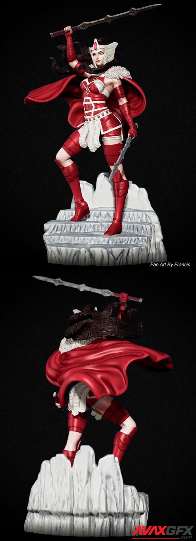 Lady Sif 3D Printable STL