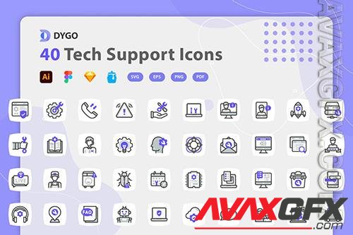 Dygo - Tech Support Icons N4MBAQ9