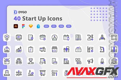 Dygo - Start Up Icons