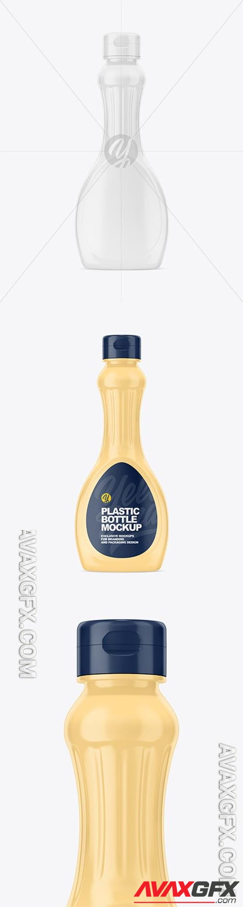 Matte Plastic Syrup Bottle Mockup 84641 TIF