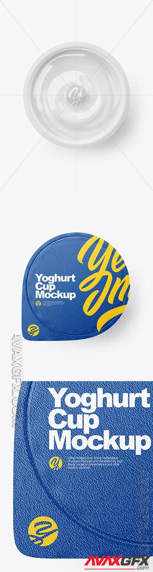 Yoghurt Cup Mockup 86196 TIF