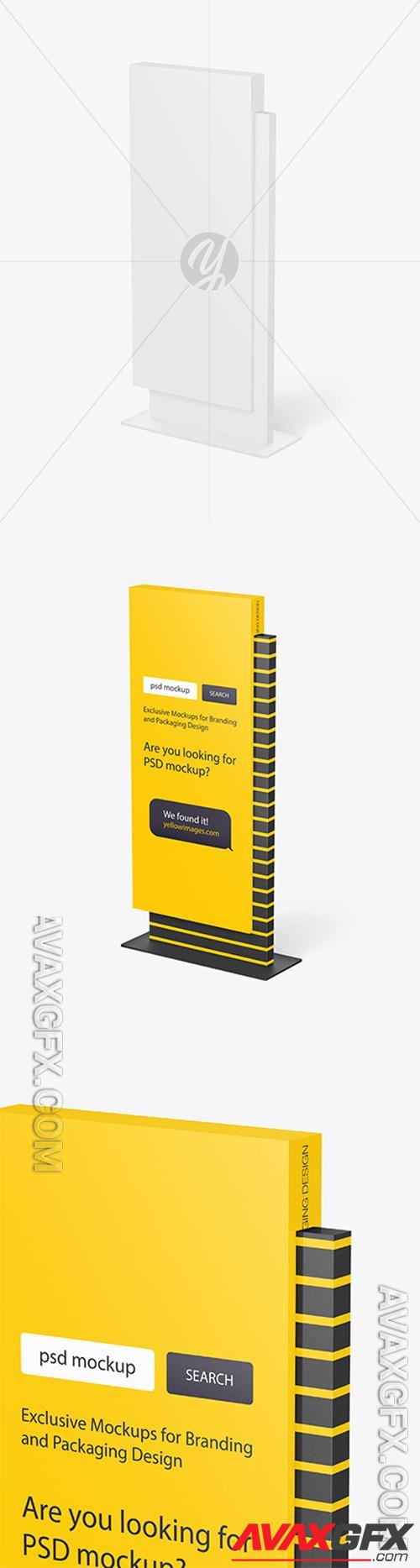 Advertising Stand Mockup 86240 TIF