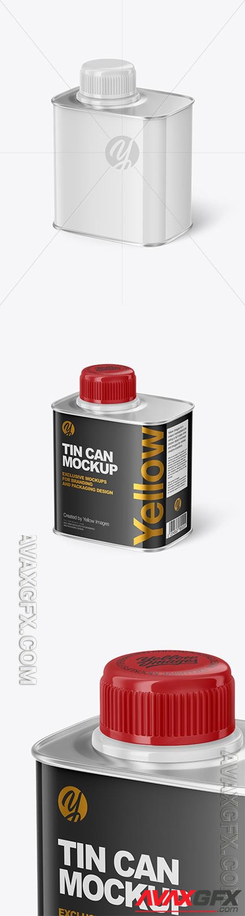 Glossy Tin Can Mockup 86232 TIF