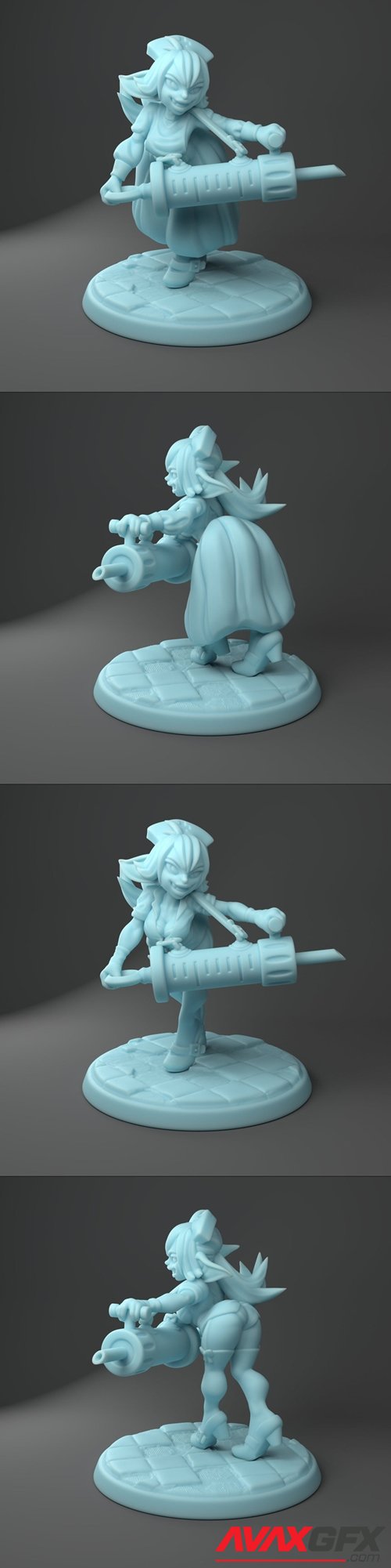 Goblin Nurse – 3D Printable STL