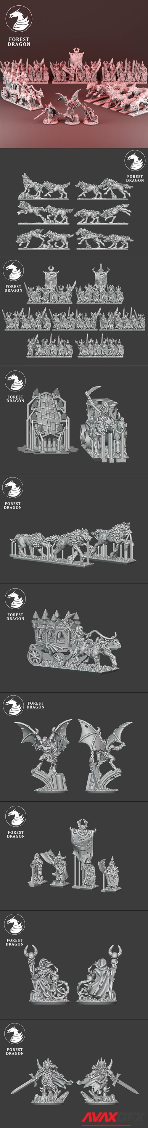 Forest Dragon November 2020 – 3D Printable STL