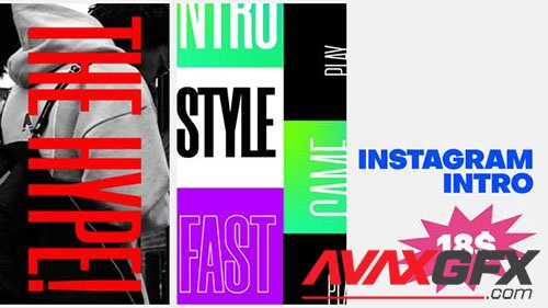 Instagram Kinetic Typography 30352165 (VideoHive)