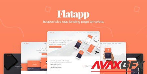 ThemeForest - FlatApp v1.0 - App Landing Page - 20440033