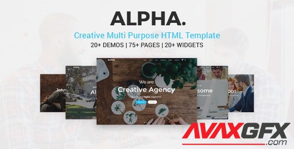 ThemeForest - Alpha Dot v1.5 - Multi Purpose HTML5 Template - 19791778