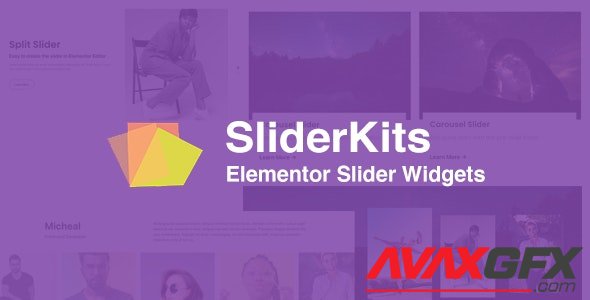 CodeCanyon - SliderKits v1.0.0 - Advanced Elementor Slider Widgets Plugin - 33329996