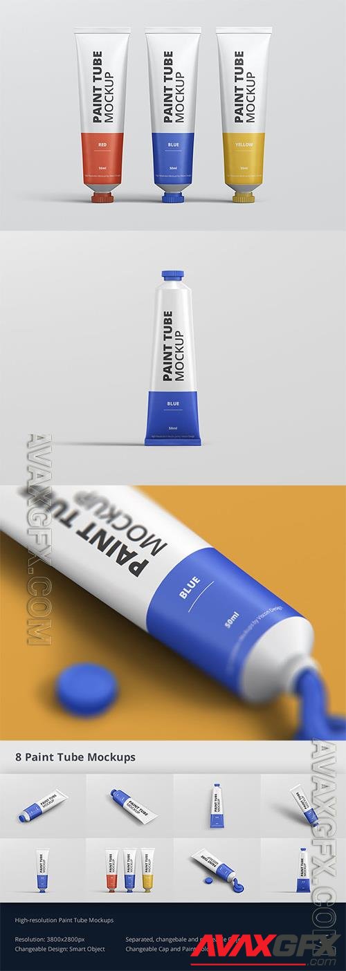 Paint Tube Mockup VG7VQJN