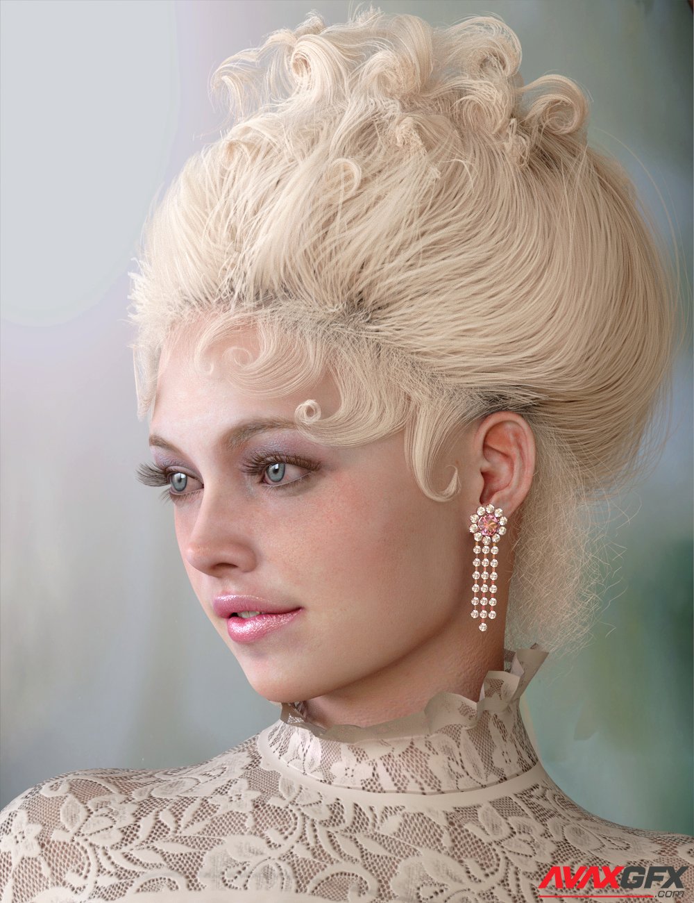 My Edwardian Hair for Genesis 8 Female(s)